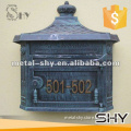 hot sale antique cast iron mailbox